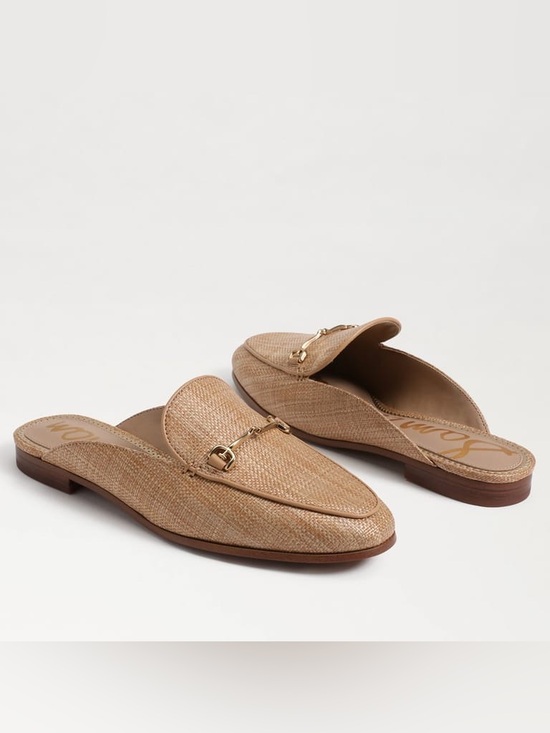 Sam Edelman Shoes - Sam Edelman Linnie Bit Mule Loafer Buff Tan Raffia